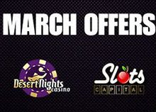 March 2018 Slot Bonus Codes