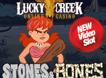 30 Free Spins on Stones & Bones Slot